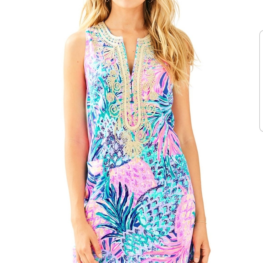 NWT Lilly Pulitzer Carlotta stretch shift, 14